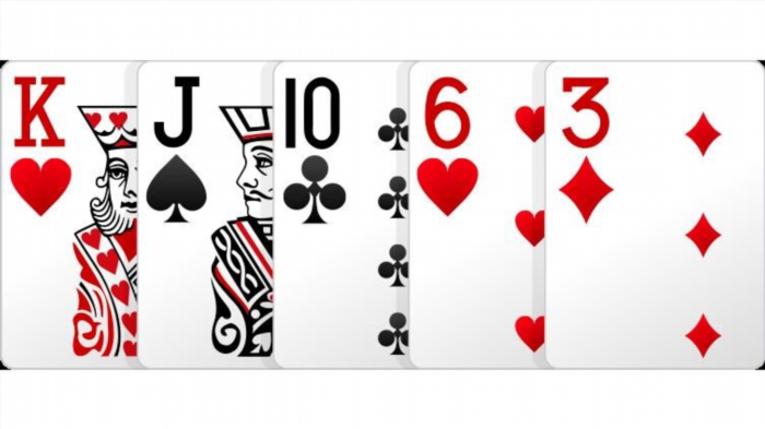Thứ tự các Quân bài trong Poker: Nhỏ nhất → Lớn nhất