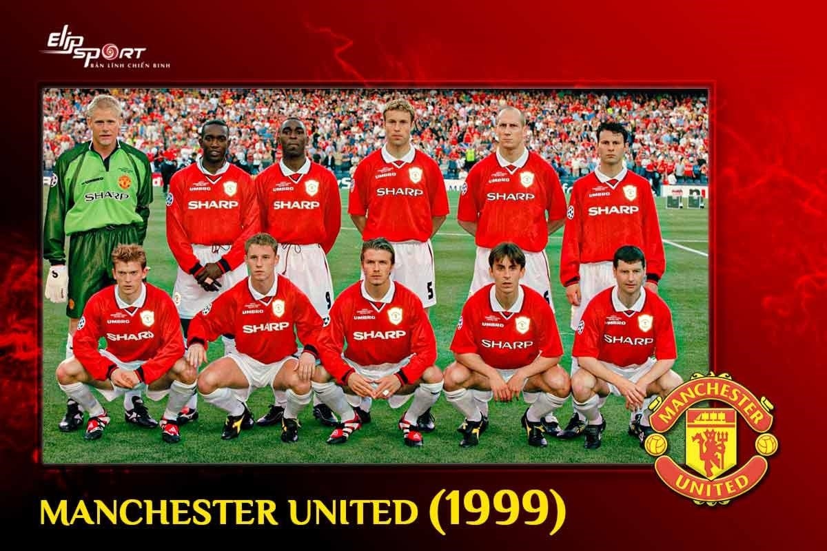 Manchester United (1999) là đội bóng đá mạnh nhất thế giới.