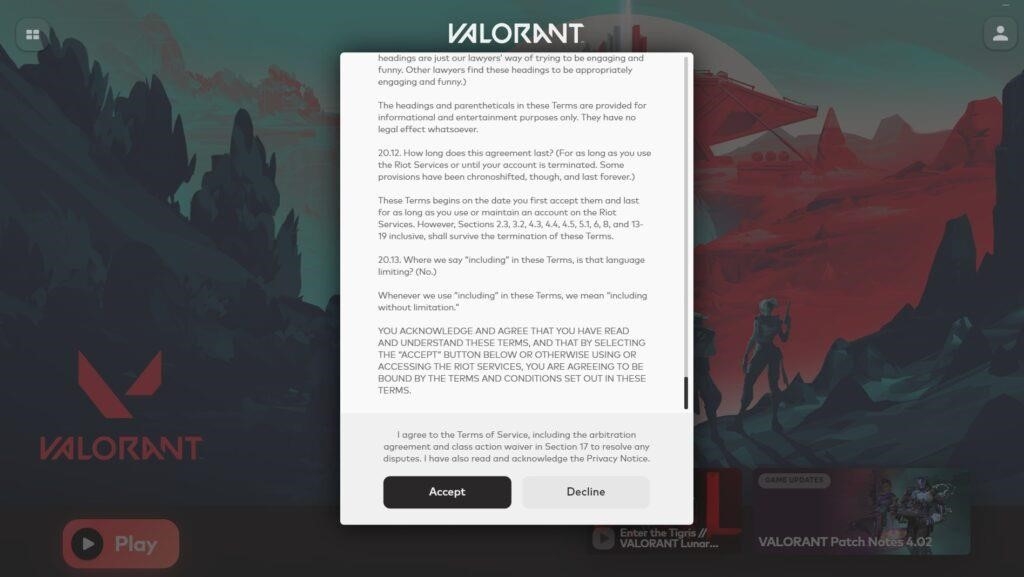 Đăng nhập vào trò chơi Valorant giúp bạn trải nghiệm thế giới game hấp dẫn và đầy thách thức, với đồ họa chất lượng cao và gameplay đa dạng.