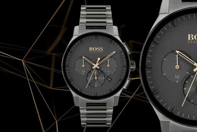 Chất liệu của đồng hồ Hugo Boss đều được làm từ thép không rỉ.