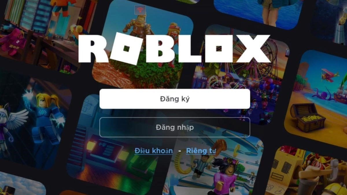 Thực hiện đăng ký hoặc đăng nhập để chơi Roblox trên Web ngay lập tức.
