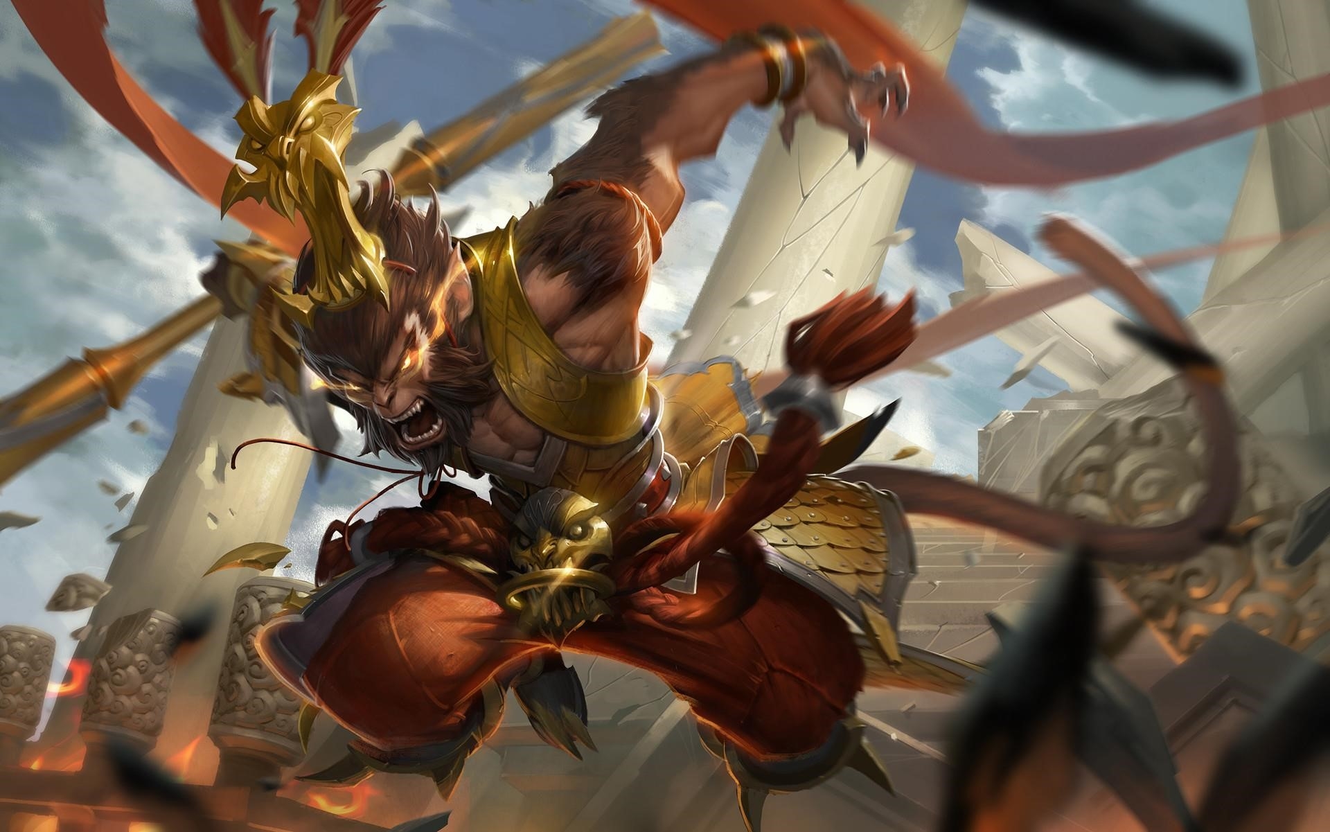 Hình ảnh Sun Wukong trong Liên Quân. đẹp nhất