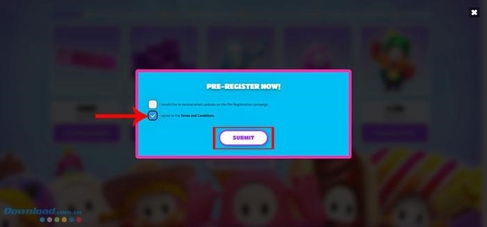 Thủ tục đăng ký trước cho trò chơi Fall Guys là điền thông tin cá nhân vào mẫu đăng ký trên trang web chính thức của trò chơi, sau đó chờ xác nhận từ hệ thống để có thể tham gia vào cuộc thi vui nhộn này.