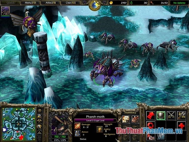 Mã cheatcode Warcraft 3 Frozen Throne là những mã được sử dụng để có lợi thế trong trò chơi, giúp người chơi dễ dàng vượt qua các thử thách và chiến thắng trong trận đấu.