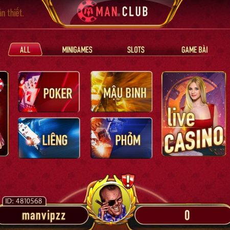 Manvip Club đổi thưởng – Man Club – Cổng Game Quốc Tế Manvip Game