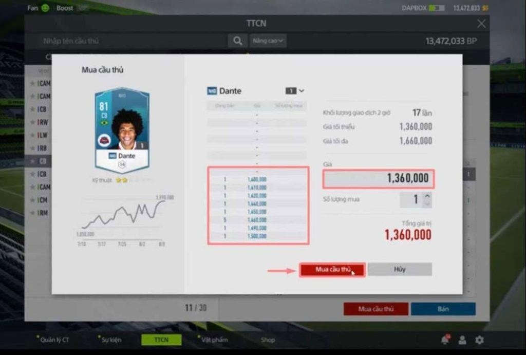 Cách bán cầu thủ trong FIFA Online 4 là một quy trình phức tạp, bao gồm việc đánh giá giá trị của cầu thủ, tìm kiếm người mua phù hợp, đàm phán giá bán và hoàn tất giao dịch.