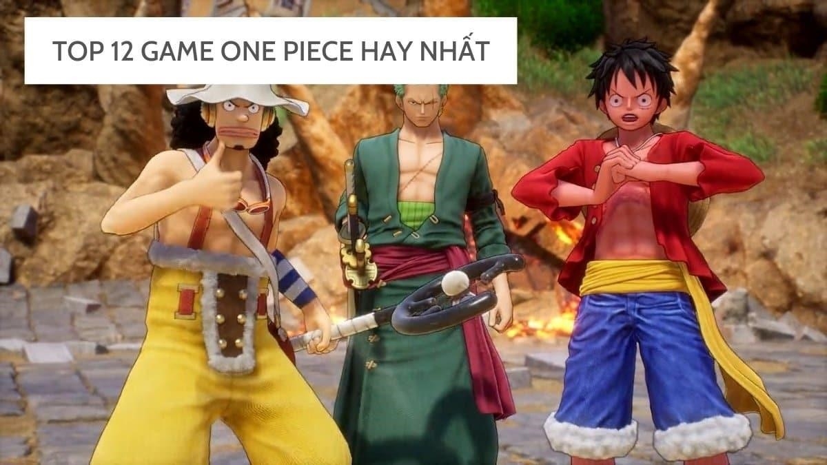 Tổng cộng có 12 trò chơi One Piece trực tuyến theo sát cốt truyện của anime và manga.