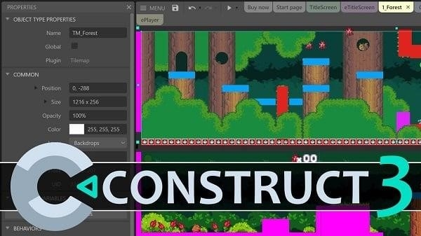 10 Construct 3 là một phần mềm thiết kế trò chơi và ứng dụng đa nền tảng, cho phép người dùng tạo ra các trò chơi và ứng dụng một cách dễ dàng và nhanh chóng, mà không cần biết về lập trình.