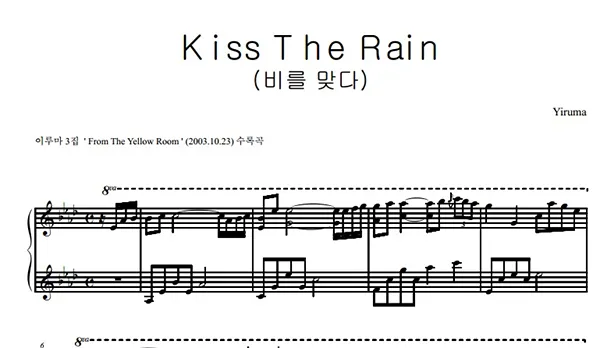 Hướng dẫn chơi bản Piano Kiss The Rain: Từ A đến Z cho người mới bắt đầu