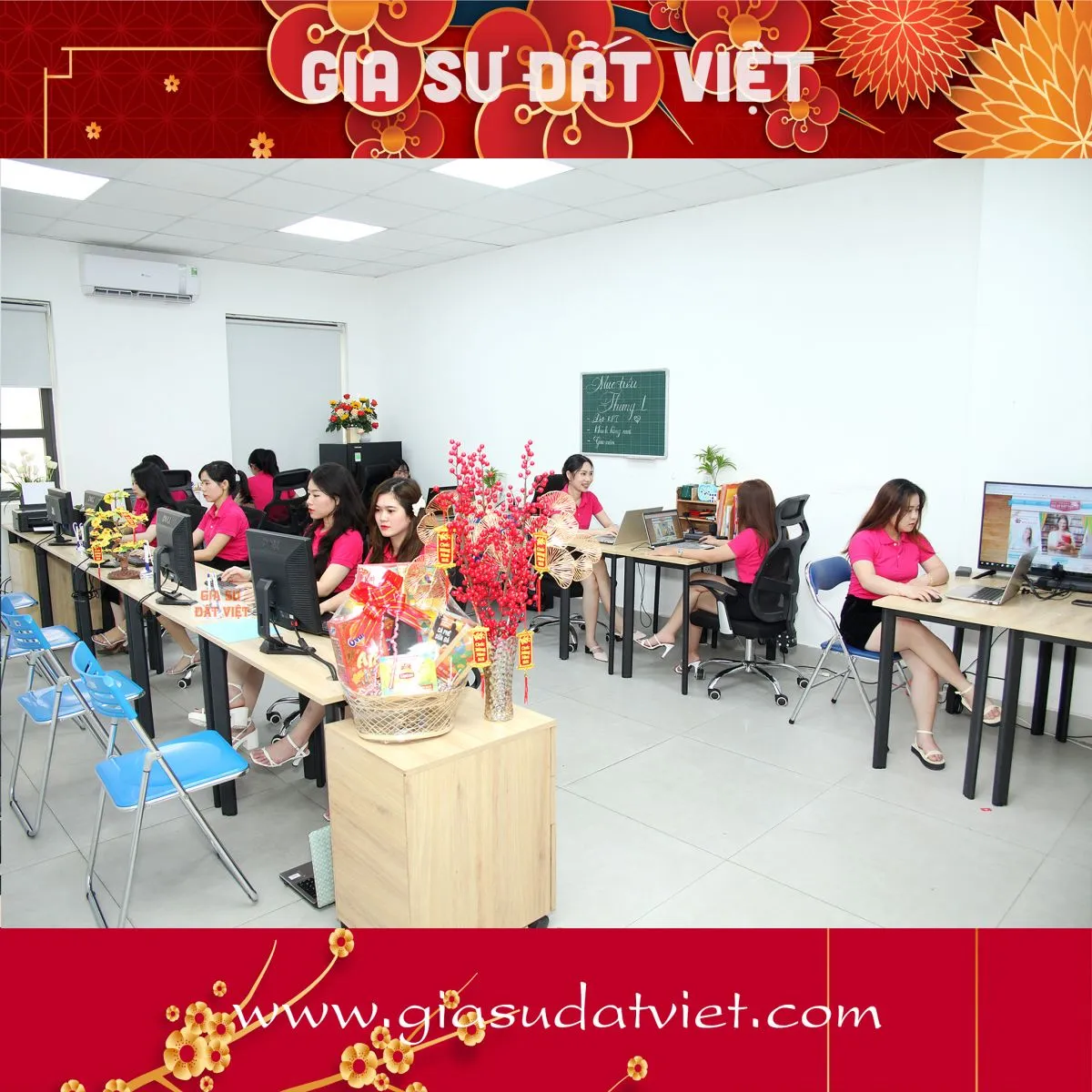 đội ngũ nhân viên của gia sư đất việt