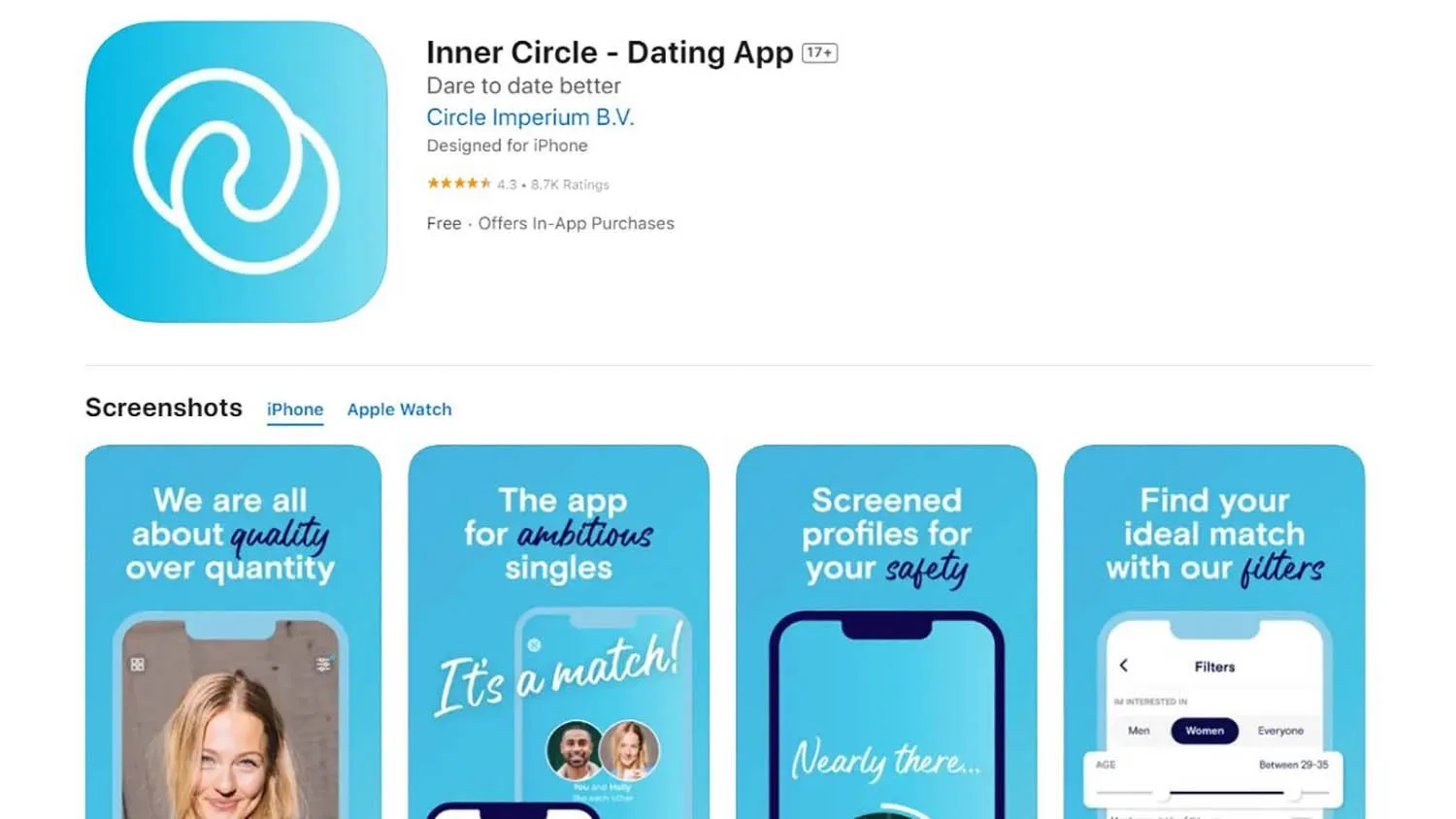 Inner Circle - Dating App