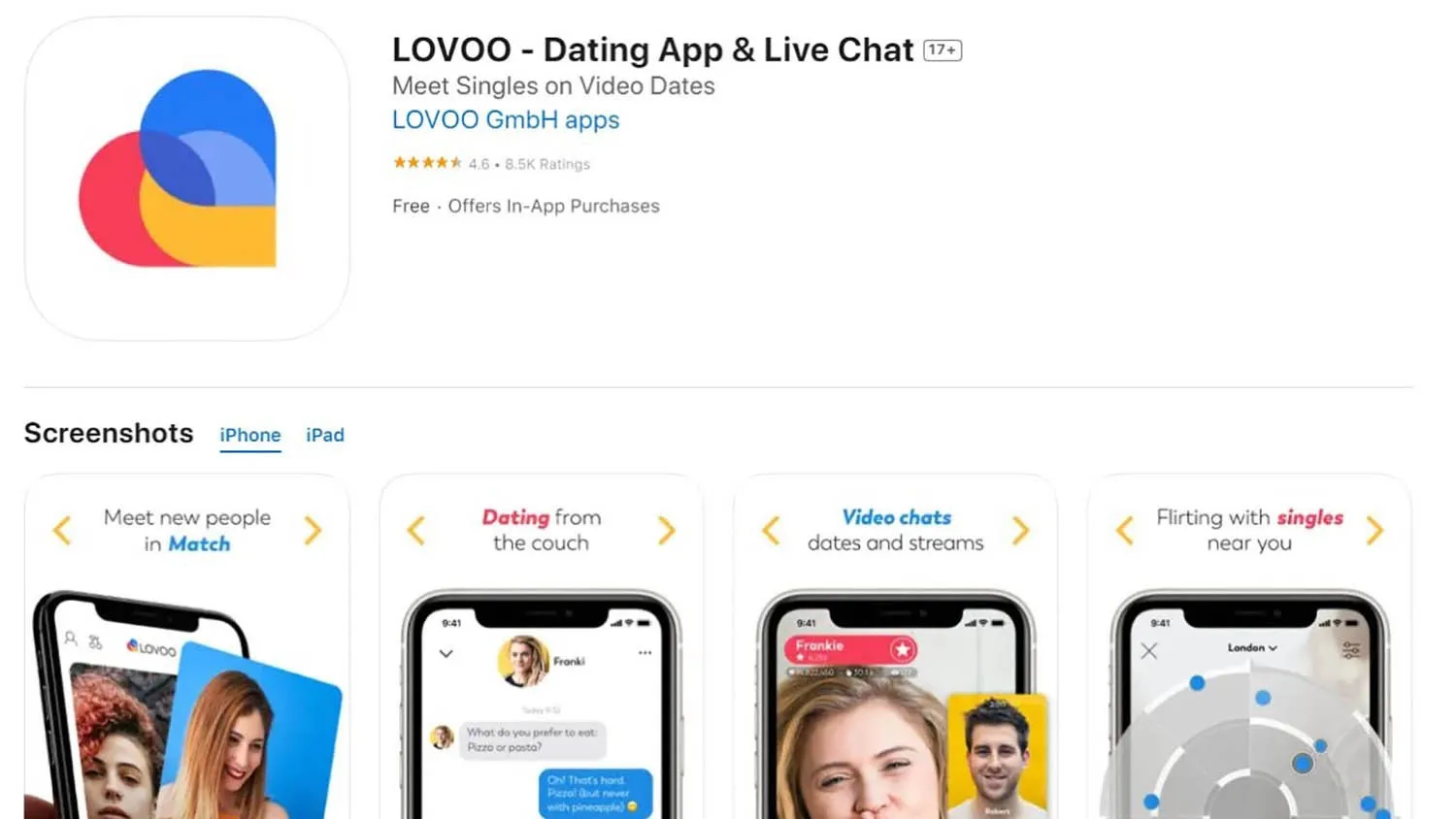 LOVOO - Dating App & Live Chat