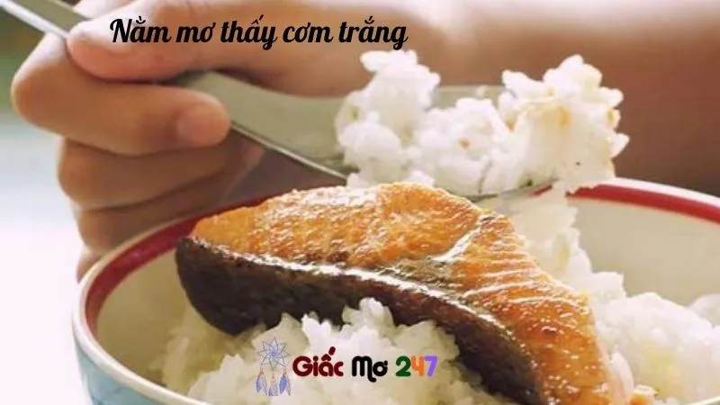 nằm mơ thấy cơm trắng